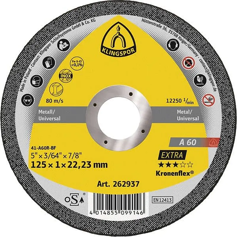 a60extra Круг 125 1,0